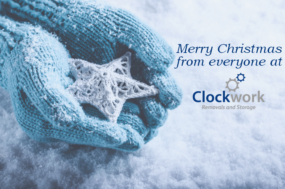 Christmas greeting Clockwork